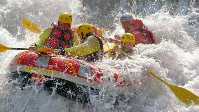 Rafting sul fiume Aurino